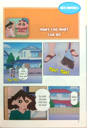 bộ shin - cậu bé bút chì - phiên bản hoạt hình màu - tập 35 (tái bản 2019) - Ảnh 9