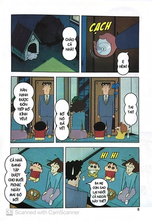 bộ shin - cậu bé bút chì - phiên bản hoạt hình màu - tập 37 (tái bản 2019) - Ảnh 9