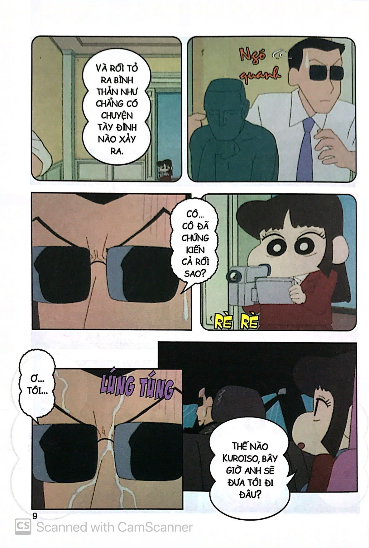 bộ shin - cậu bé bút chì - phiên bản hoạt hình màu - tập 39 - quyết tâm của bé ai (tái bản 2023) - Ảnh 5