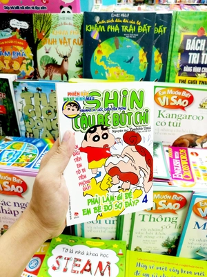 bộ shin - cậu bé bút chì - phiên bản hoạt hình màu - tập 4 (tái bản 2019) - Ảnh 5