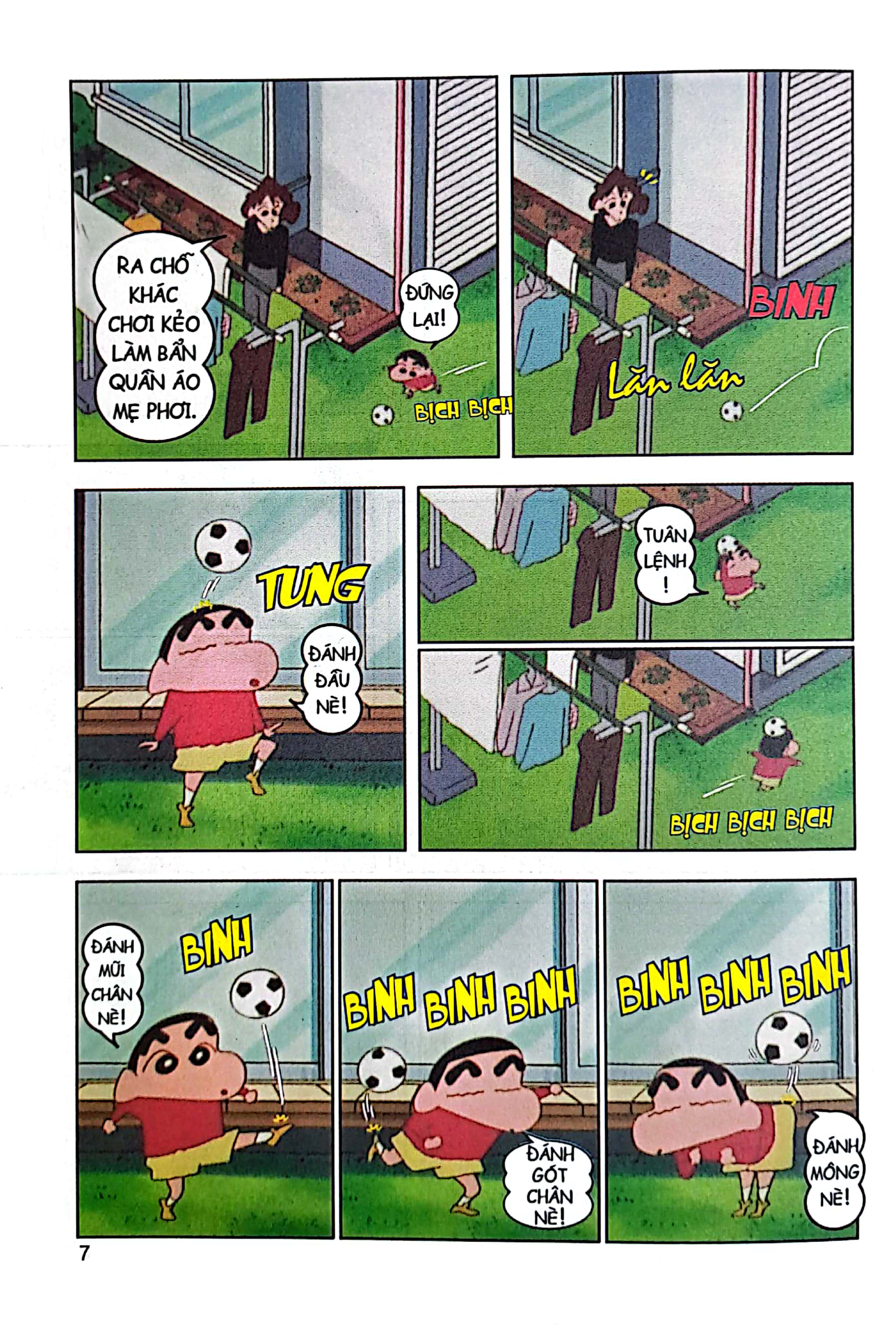 bộ shin - cậu bé bút chì - phiên bản hoạt hình màu - tập 40 - cu shin gặp họa (tái bản 2023) - Ảnh 6