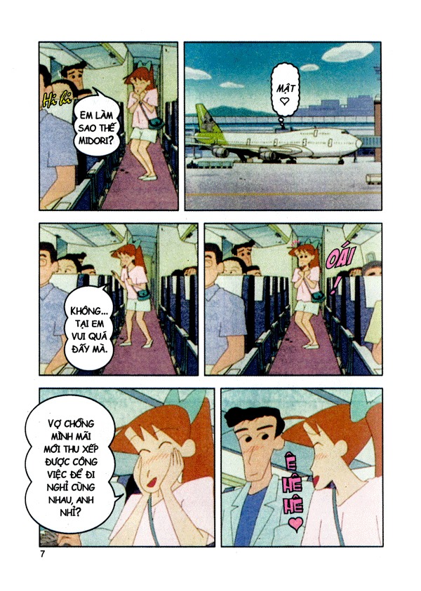 bộ shin - cậu bé bút chì - phiên bản hoạt hình màu - tập 45 - tuần trăng mật ở xứ sở kanguru (tái bản 2023) - Ảnh 3