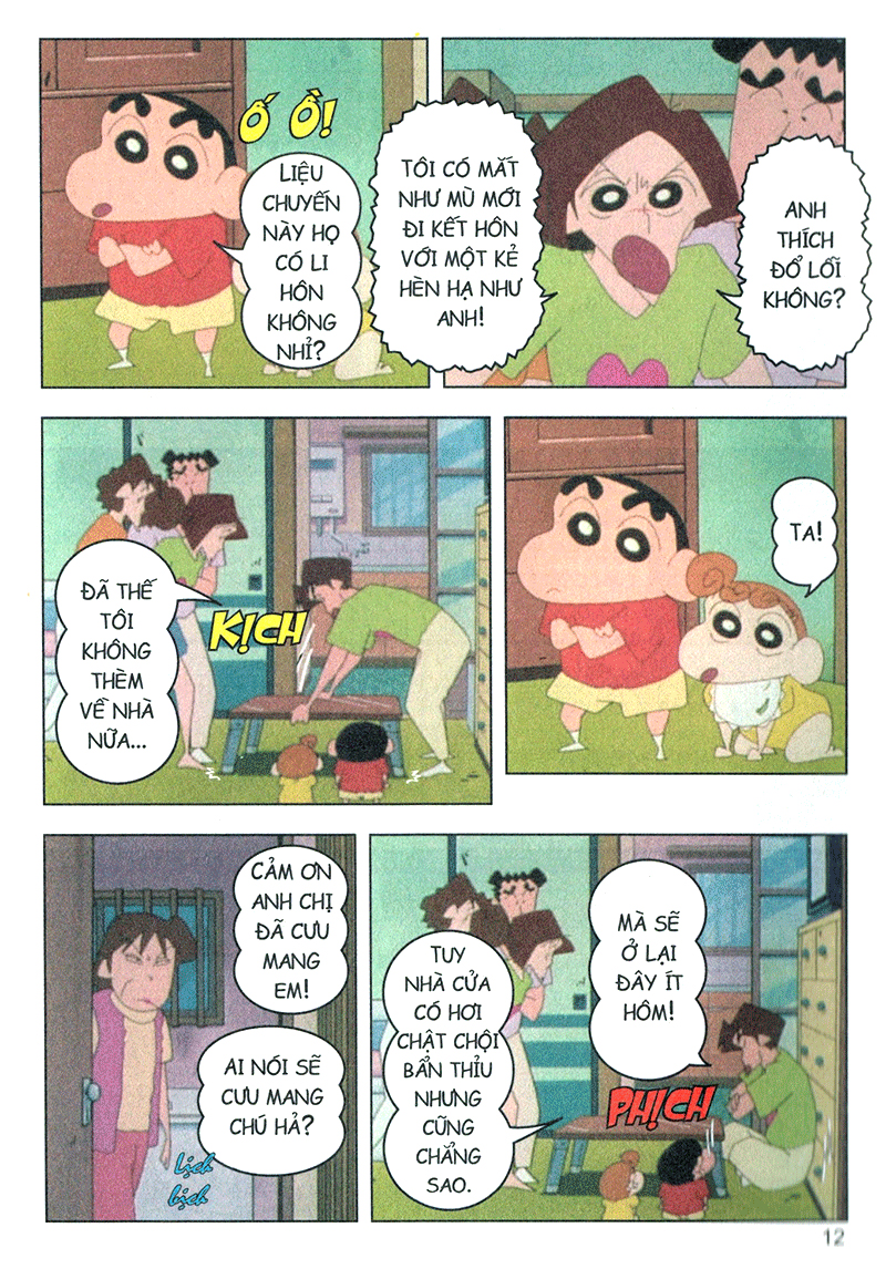 bộ shin - cậu bé bút chì - phiên bản hoạt hình màu - tập 46 (tái bản 2019) - Ảnh 10