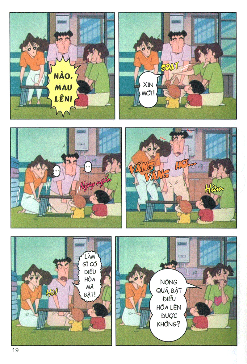 bộ shin - cậu bé bút chì - phiên bản hoạt hình màu - tập 46 (tái bản 2019) - Ảnh 17