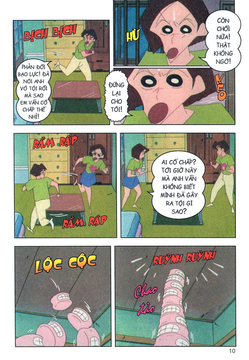 bộ shin - cậu bé bút chì - phiên bản hoạt hình màu - tập 46 (tái bản 2019) - Ảnh 9