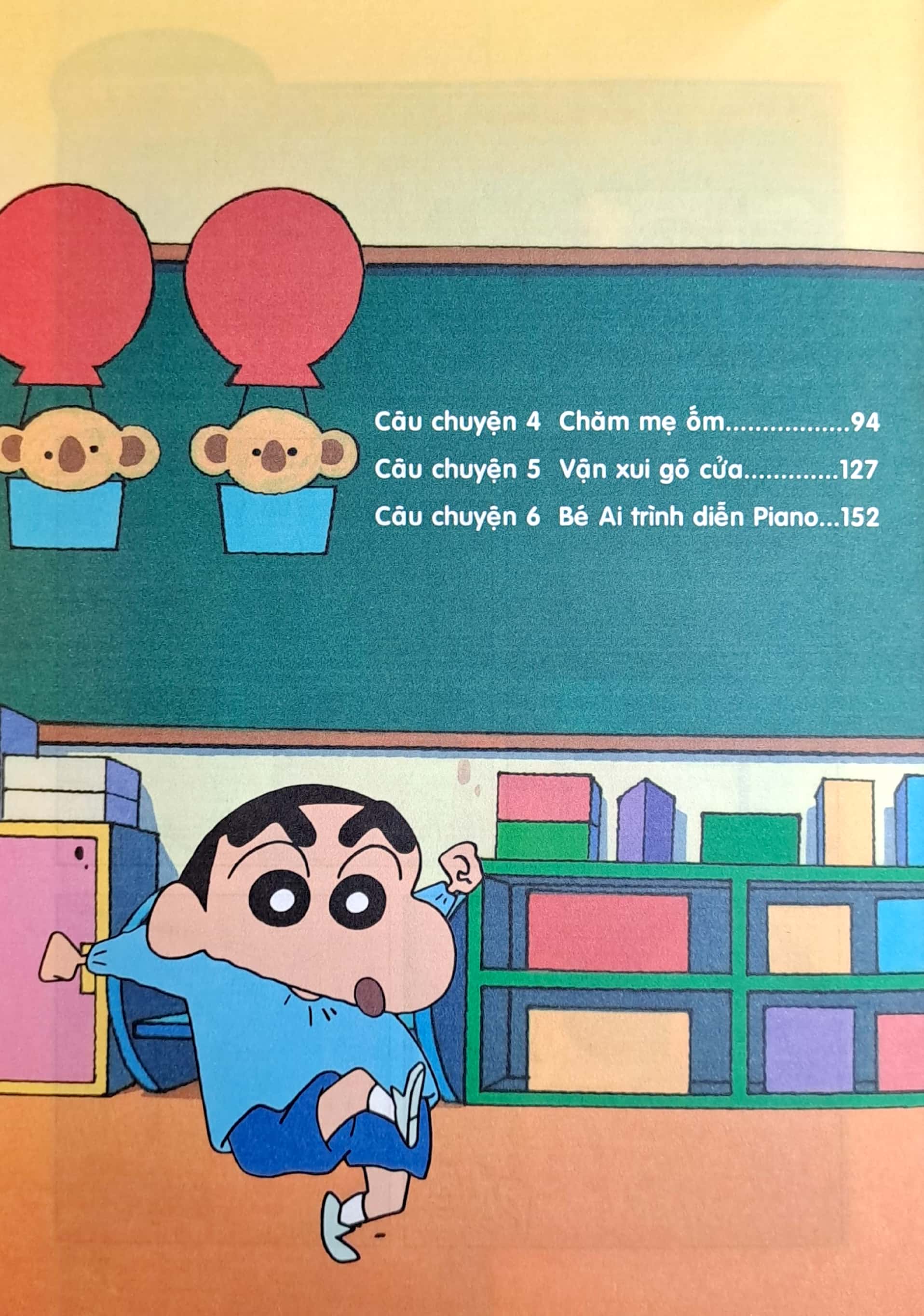bộ shin - cậu bé bút chì - phiên bản hoạt hình màu - tập 48 - vui lên nào bố ơi! (tái bản 2023) - Ảnh 4