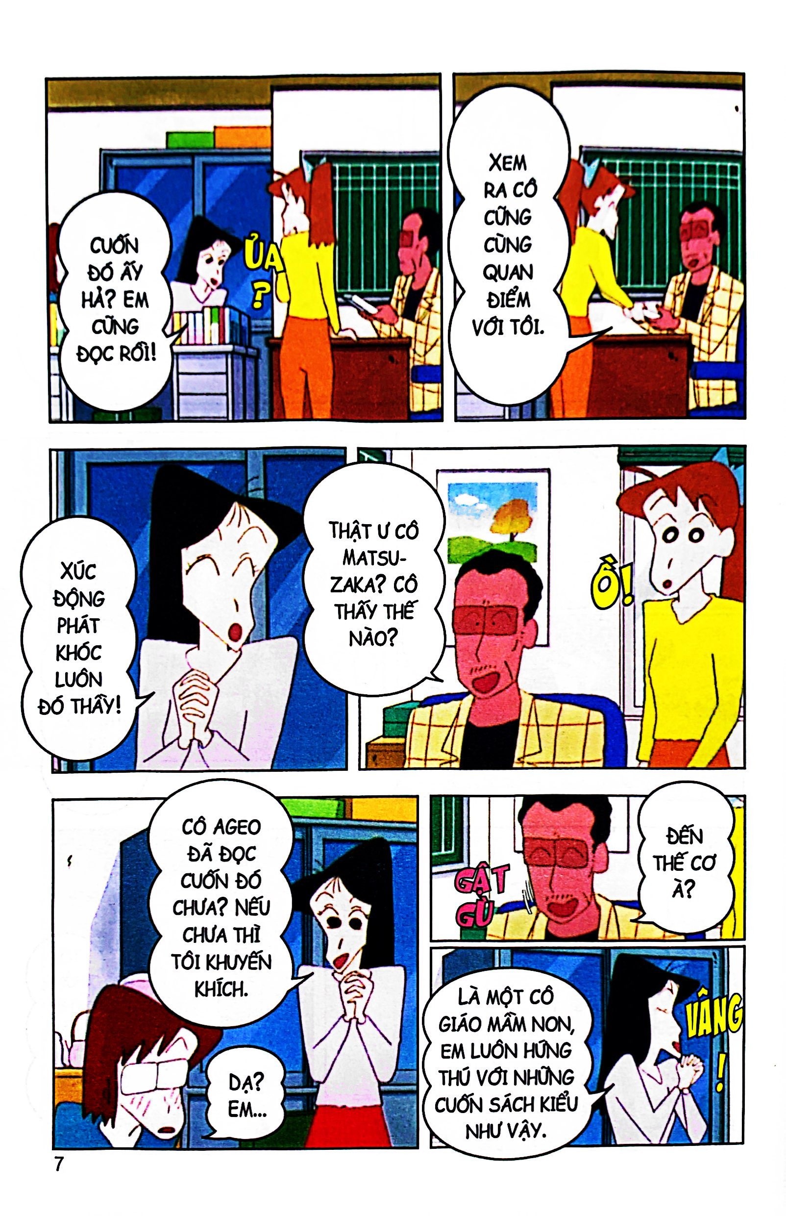 bộ shin - cậu bé bút chì - phiên bản hoạt hình màu - tập 49 - đi tìm bạch tuyết (tái bản 2023) - Ảnh 6