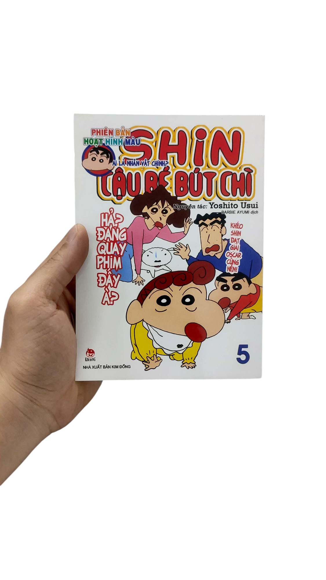 Bộ Shin - Cậu Bé Bút Chì - Phiên Bản Hoạt Hình Màu - Tập 5 - Ai Là Nhân Vật Chính? (Tái Bản 2024) - Ảnh 13