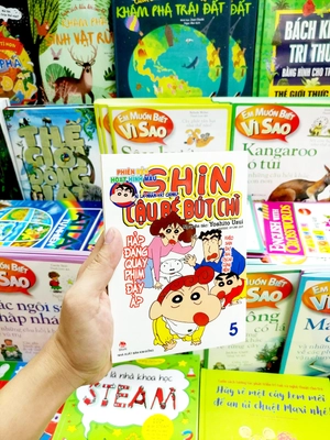 bộ shin - cậu bé bút chì - phiên bản hoạt hình màu - tập 5 (tái bản 2019) - Ảnh 5