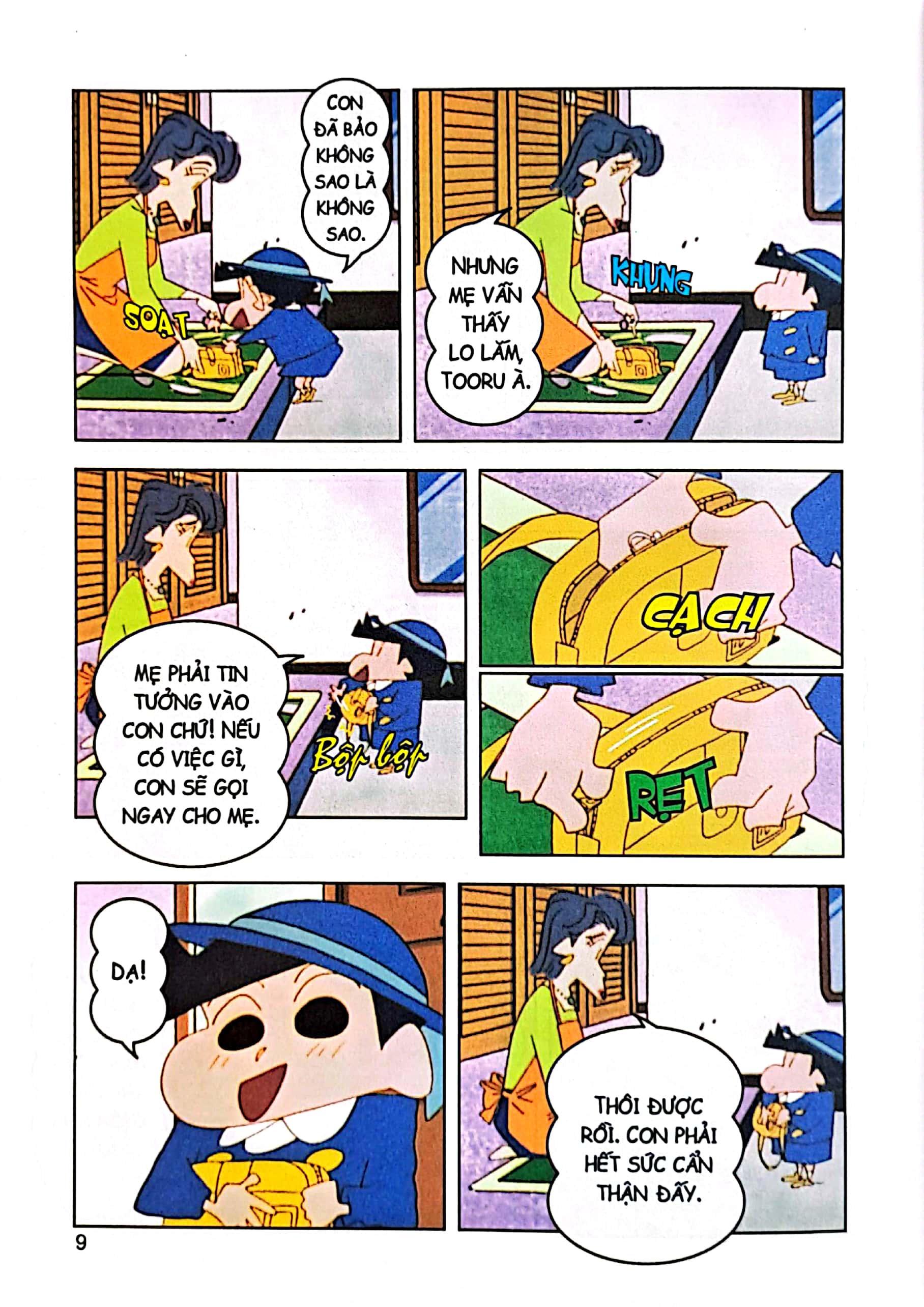 bộ shin - cậu bé bút chì - phiên bản hoạt hình màu - tập 50 - kazama tập làm người lớn (tái bản 2023) - Ảnh 8