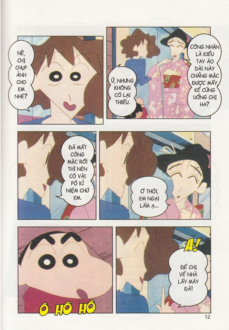 bộ shin - cậu bé bút chì - phiên bản hoạt hình màu - tập 51 (tái bản 2019) - Ảnh 11