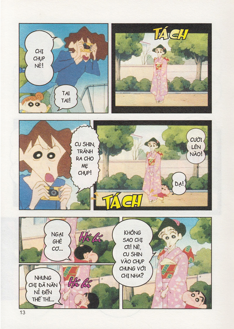 bộ shin - cậu bé bút chì - phiên bản hoạt hình màu - tập 51 (tái bản 2019) - Ảnh 12