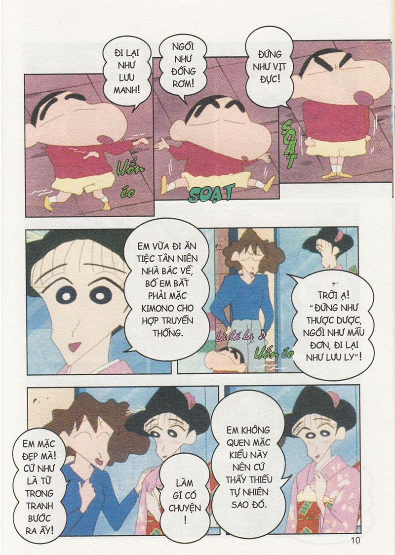 bộ shin - cậu bé bút chì - phiên bản hoạt hình màu - tập 51 (tái bản 2019) - Ảnh 9