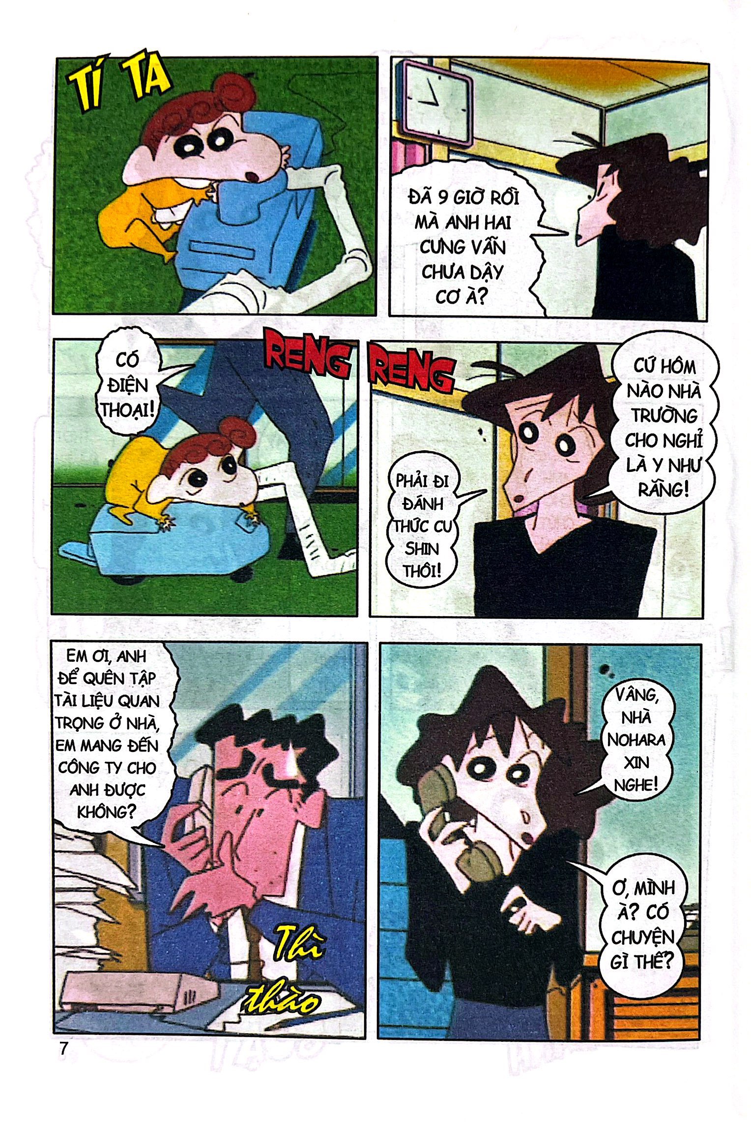 Bộ Shin - Cậu Bé Bút Chì - Phiên Bản Hoạt Hình Màu - Tập 6 - Vua Côn Trùng Kasukabe (Tái Bản 2024) - Ảnh 7