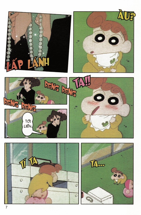 bộ shin - cậu bé bút chì - phiên bản hoạt hình màu - tập 7 - chị nanako yêu dấu (tái bản 2023) - Ảnh 4