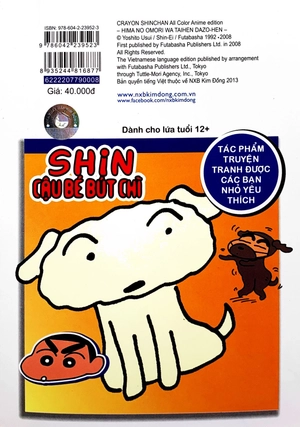 bộ shin - cậu bé bút chì - phiên bản hoạt hình màu - tập 8 (tái bản 2019) - Ảnh 7