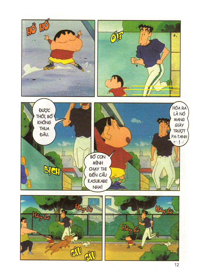 bộ shin - cậu bé bút chì - phiên bản hoạt hình màu - tập 9 (tái bản 2019) - Ảnh 11