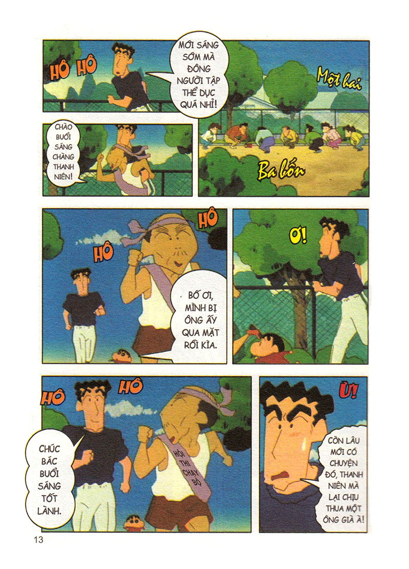 bộ shin - cậu bé bút chì - phiên bản hoạt hình màu - tập 9 (tái bản 2019) - Ảnh 12