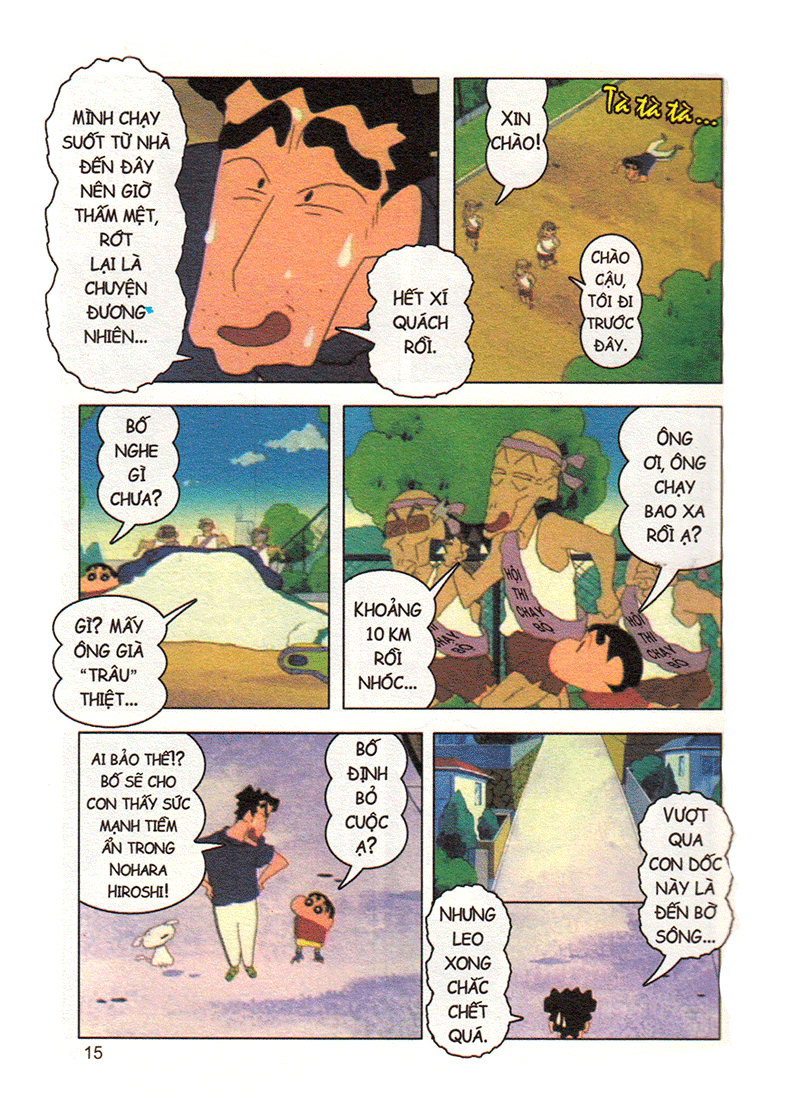 bộ shin - cậu bé bút chì - phiên bản hoạt hình màu - tập 9 (tái bản 2019) - Ảnh 14