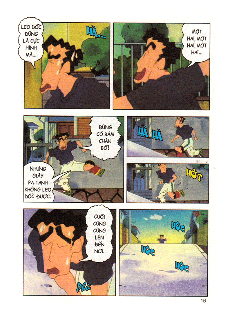 bộ shin - cậu bé bút chì - phiên bản hoạt hình màu - tập 9 (tái bản 2019) - Ảnh 15