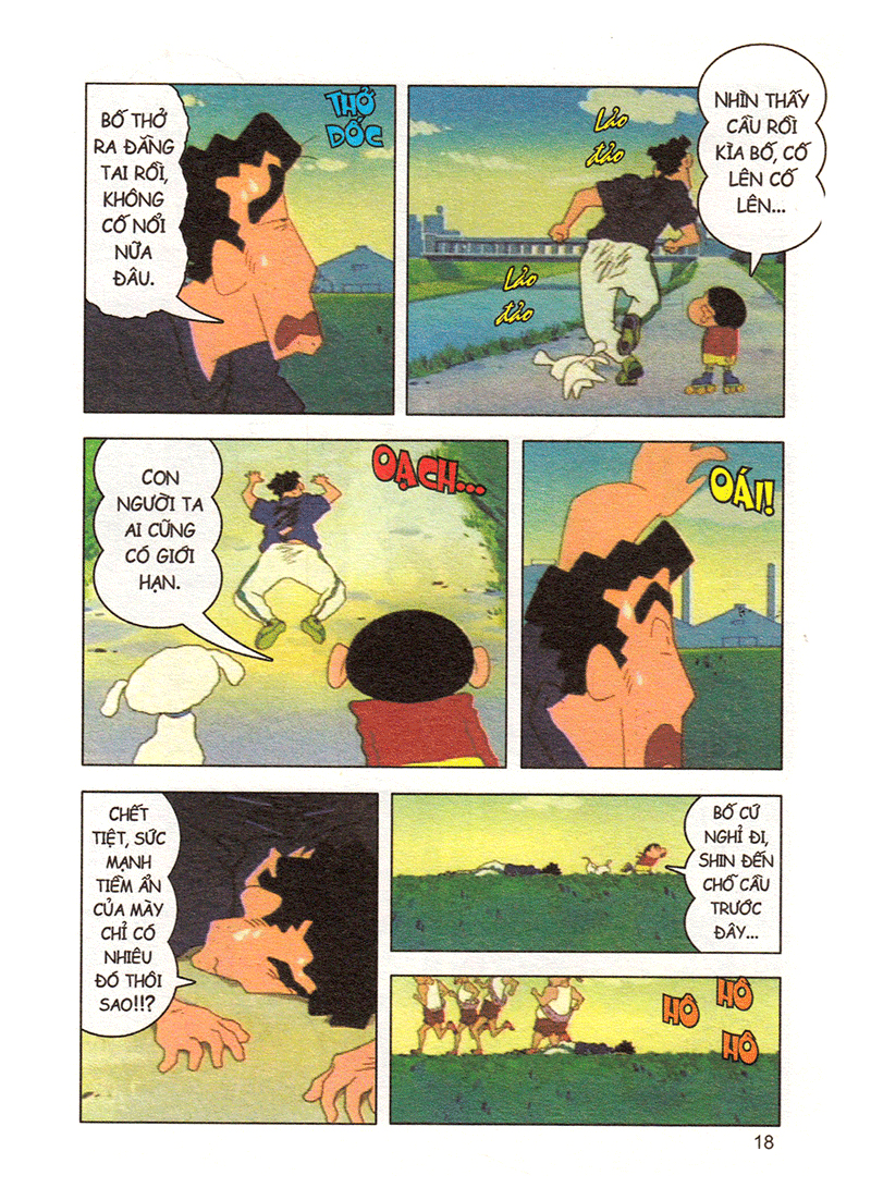 bộ shin - cậu bé bút chì - phiên bản hoạt hình màu - tập 9 (tái bản 2019) - Ảnh 17