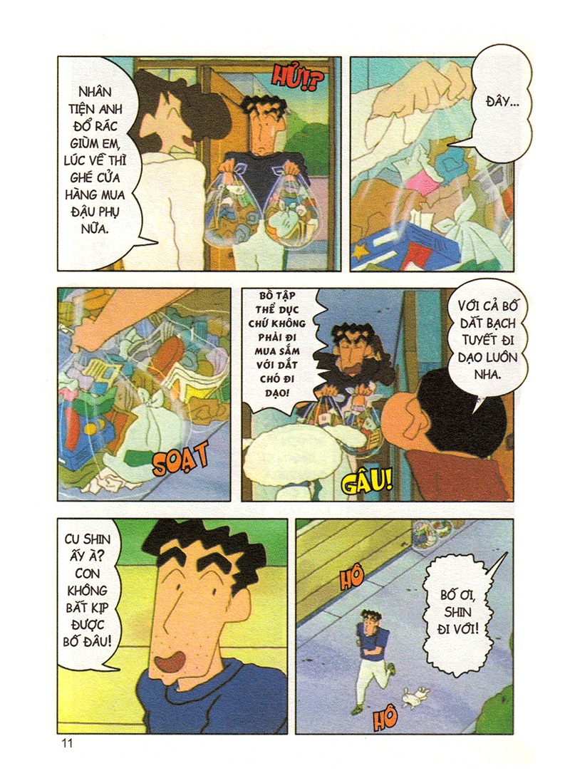 Bộ Shin - Cậu Bé Bút Chì - Phiên Bản Hoạt Hình Màu - Tập 9 (Tái Bản 2024) - Ảnh 9