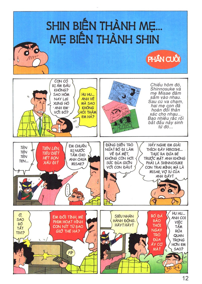 bộ shin - cậu bé bút chì - tập 21 (tái bản 2023) - Ảnh 9