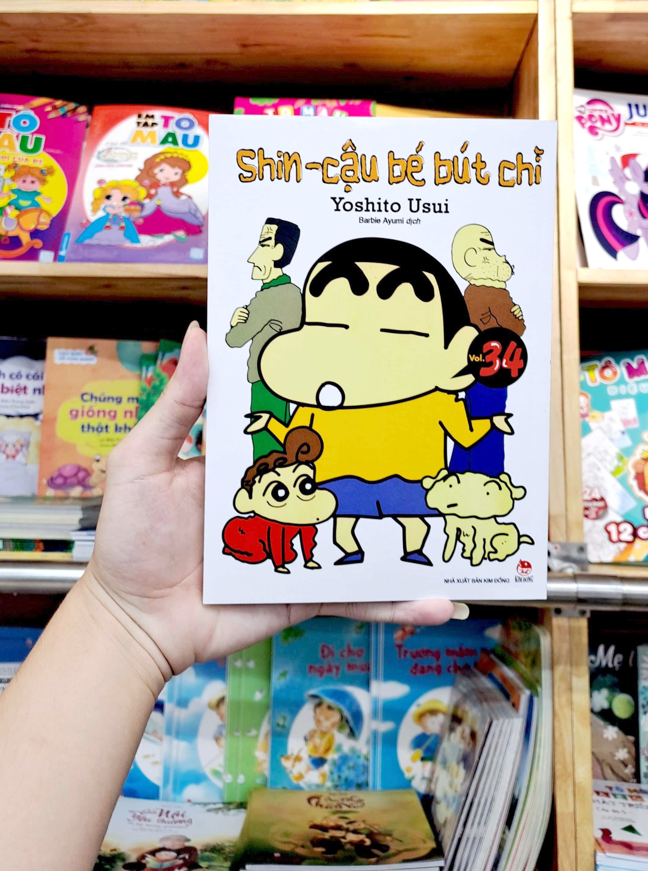 bộ shin - cậu bé bút chì - tập 34 (tái bản 2023) - Ảnh 8