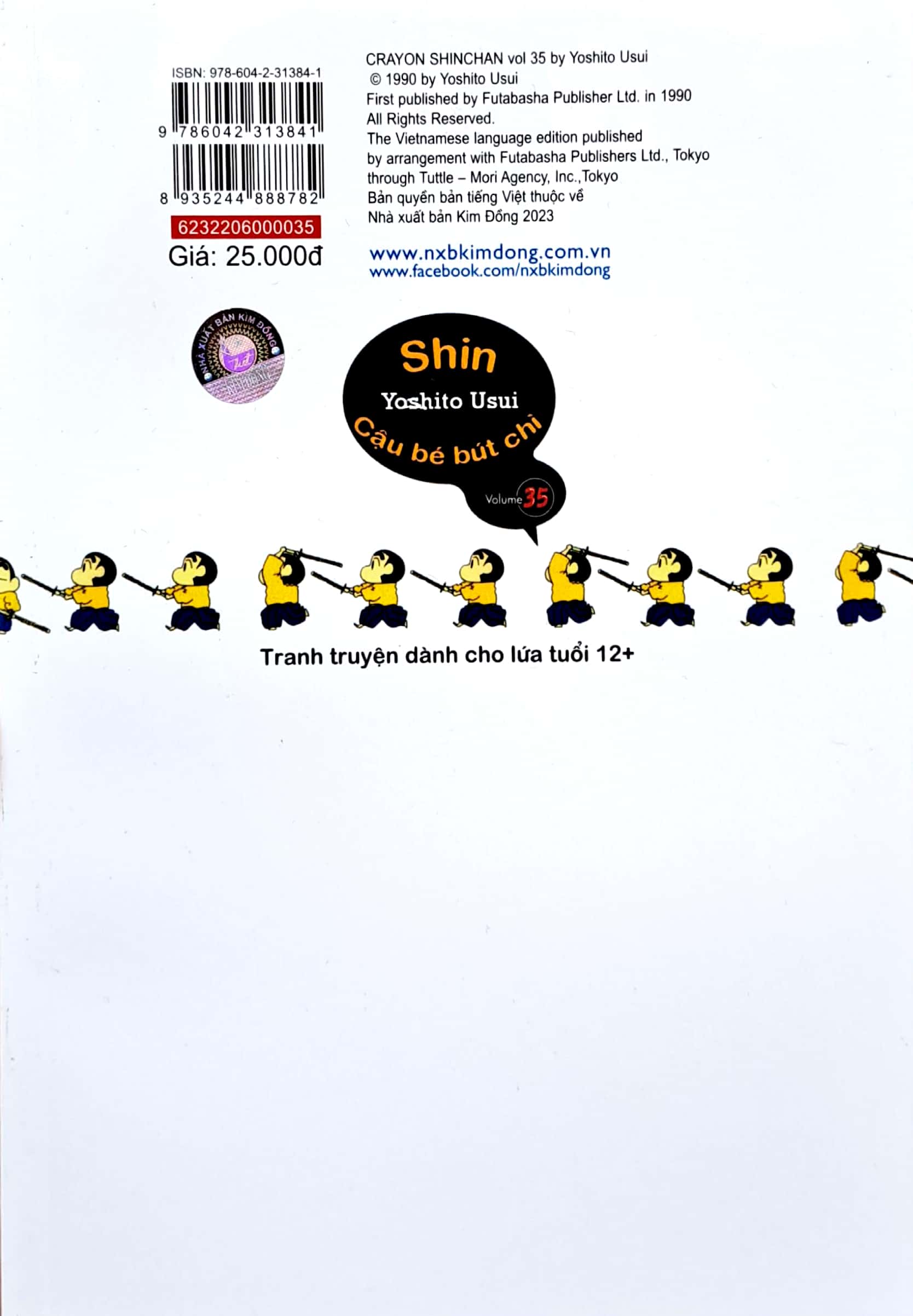 bộ shin - cậu bé bút chì - tập 35 (tái bản 2023) - Ảnh 7