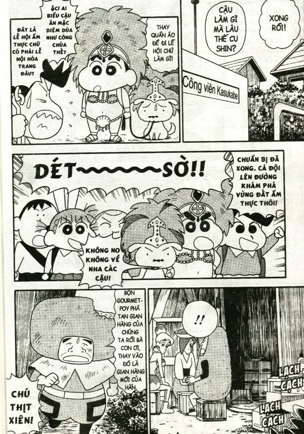Bộ Shin - Cậu Bé Bút Chì - Truyện Dài - Tập 11 - Cuộc Giải Cứu Ẩm Thực Đường Phố (Tái Bản 2024) - Ảnh 8