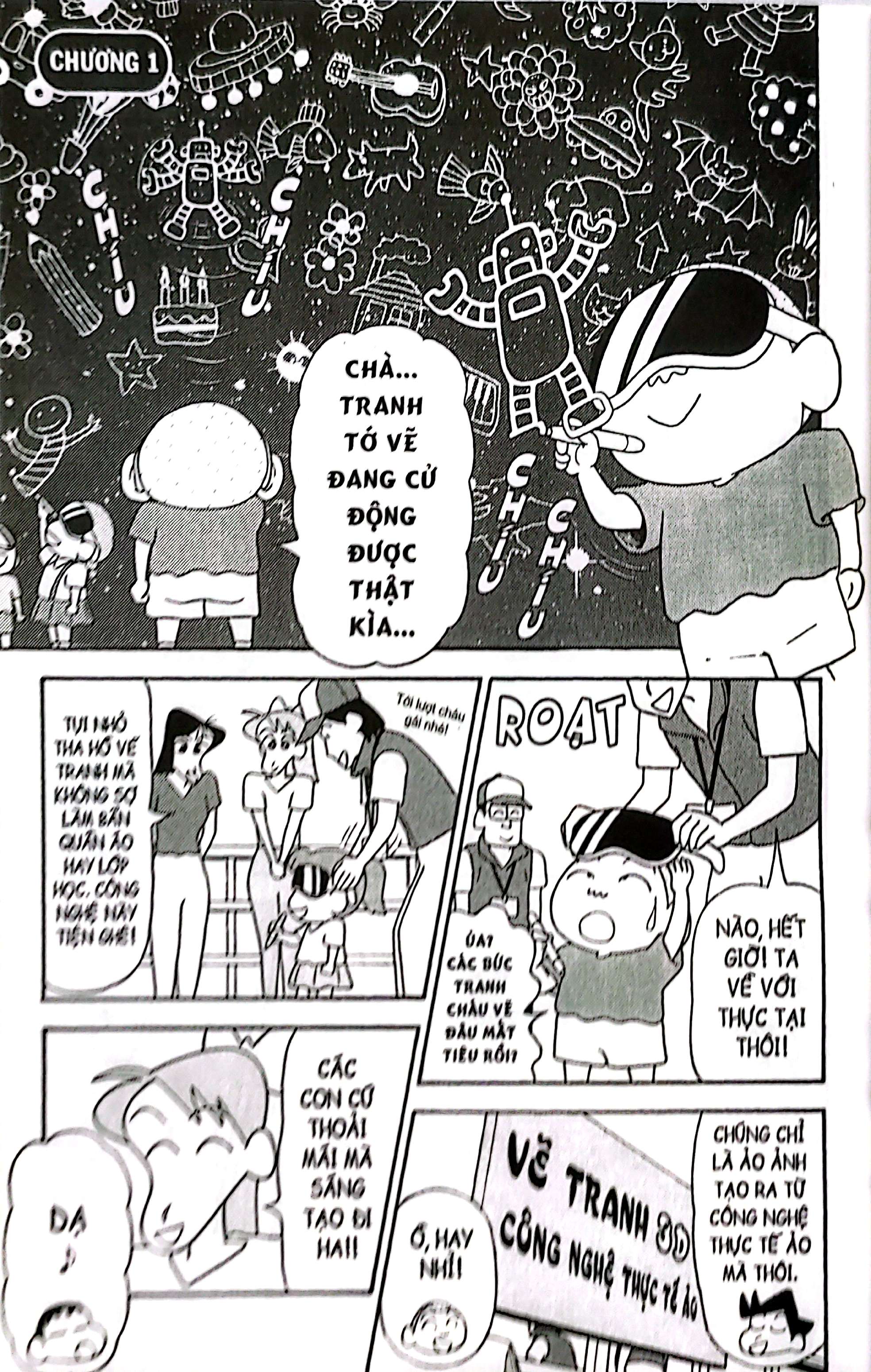 Bộ Shin - Cậu Bé Bút Chì - Truyện Dài - Tập 21 - Bốn Chàng Hiệp Sĩ Của Vương Quốc Vẽ Vời - Ảnh 7