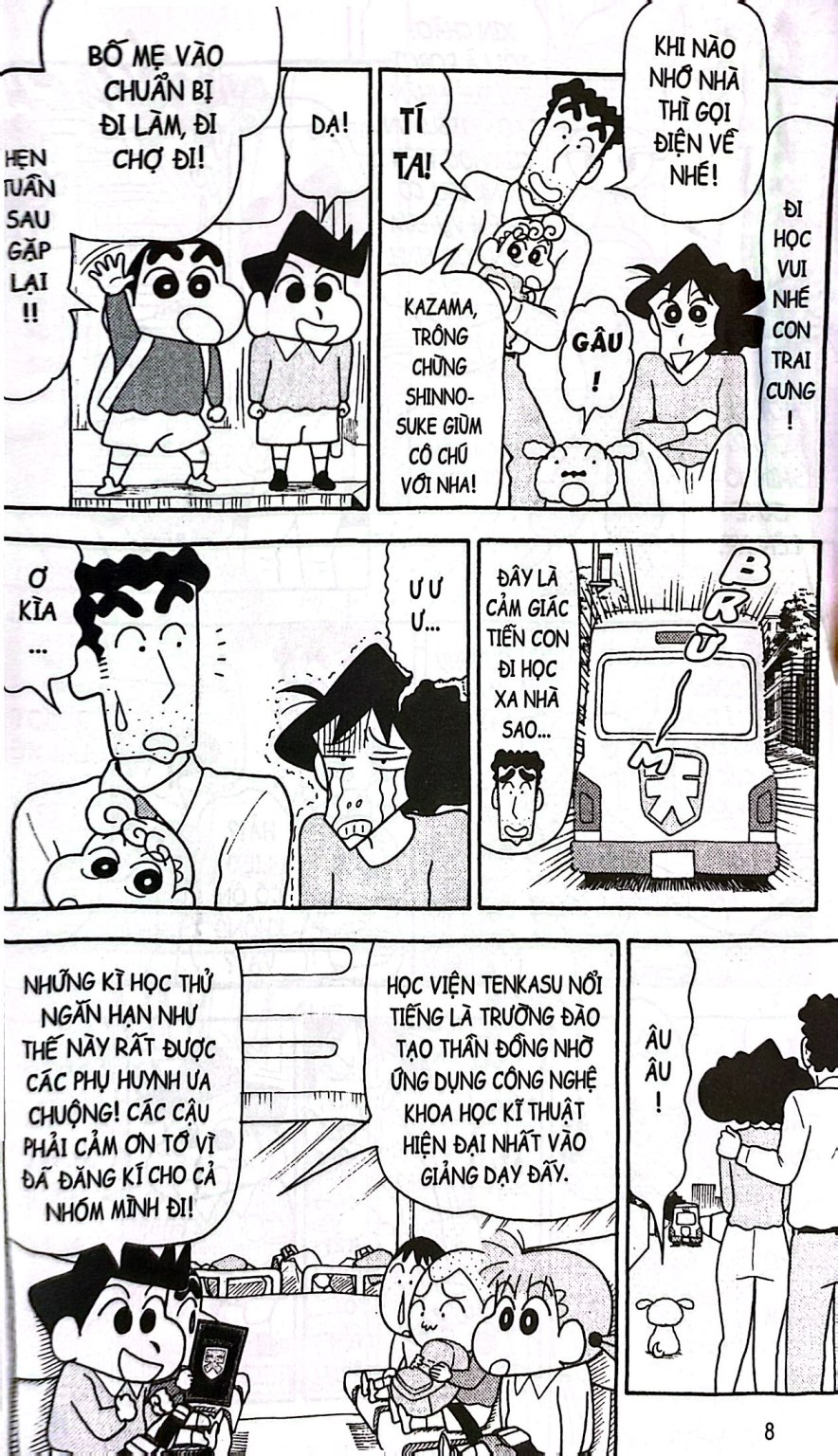 Bộ Shin - Cậu Bé Bút Chì - Truyện Dài - Tập 22 - Giải Mã Bí Ẩn Học Viện Tenkasu - Ảnh 7
