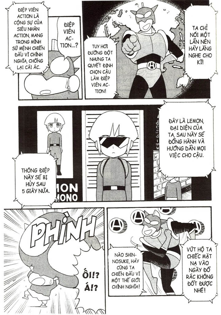 Bộ Shin - Cậu Bé Bút Chì - Truyện Dài - Tập 5 - Điệp Vụ Hoàng Kim (Tái Bản 2024) - Ảnh 4