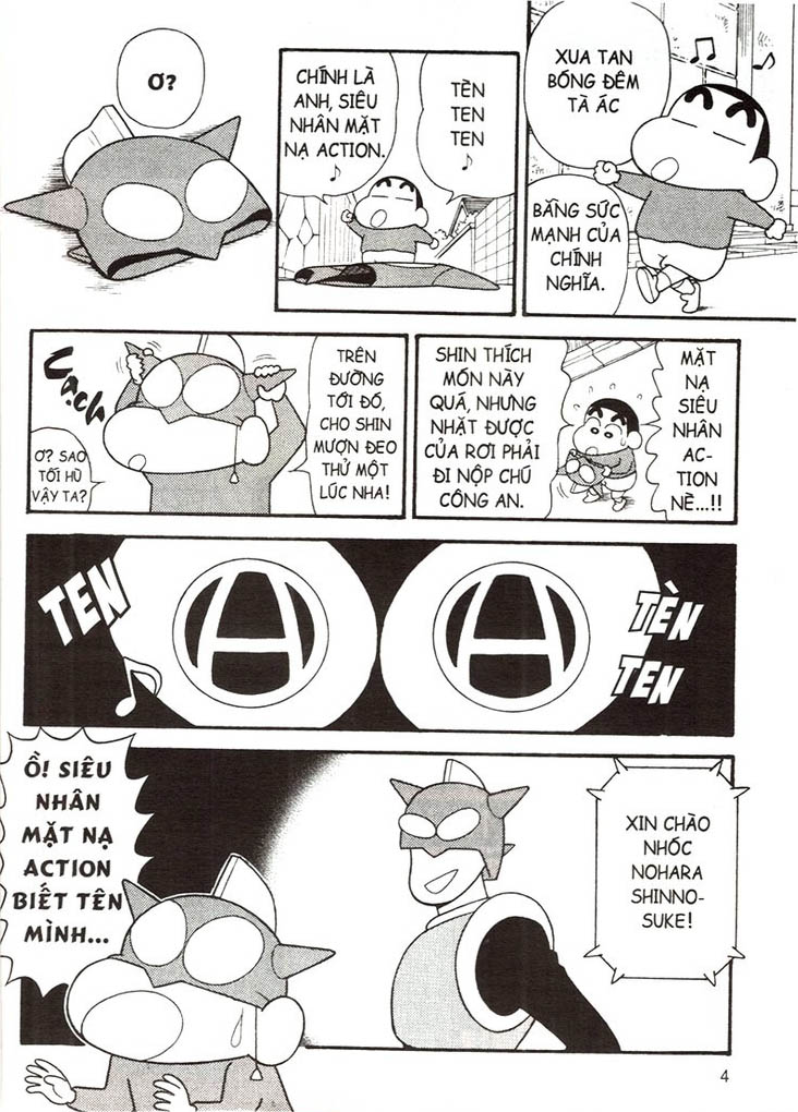 Bộ Shin - Cậu Bé Bút Chì - Truyện Dài - Tập 5 - Điệp Vụ Hoàng Kim (Tái Bản 2024) - Ảnh 5