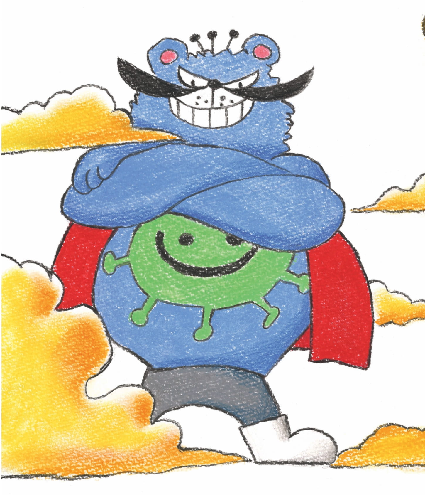 bộ siêu nhân rửa tay và công chúa súc miệng - tranh truyện ehon nhật bản - Ảnh 2