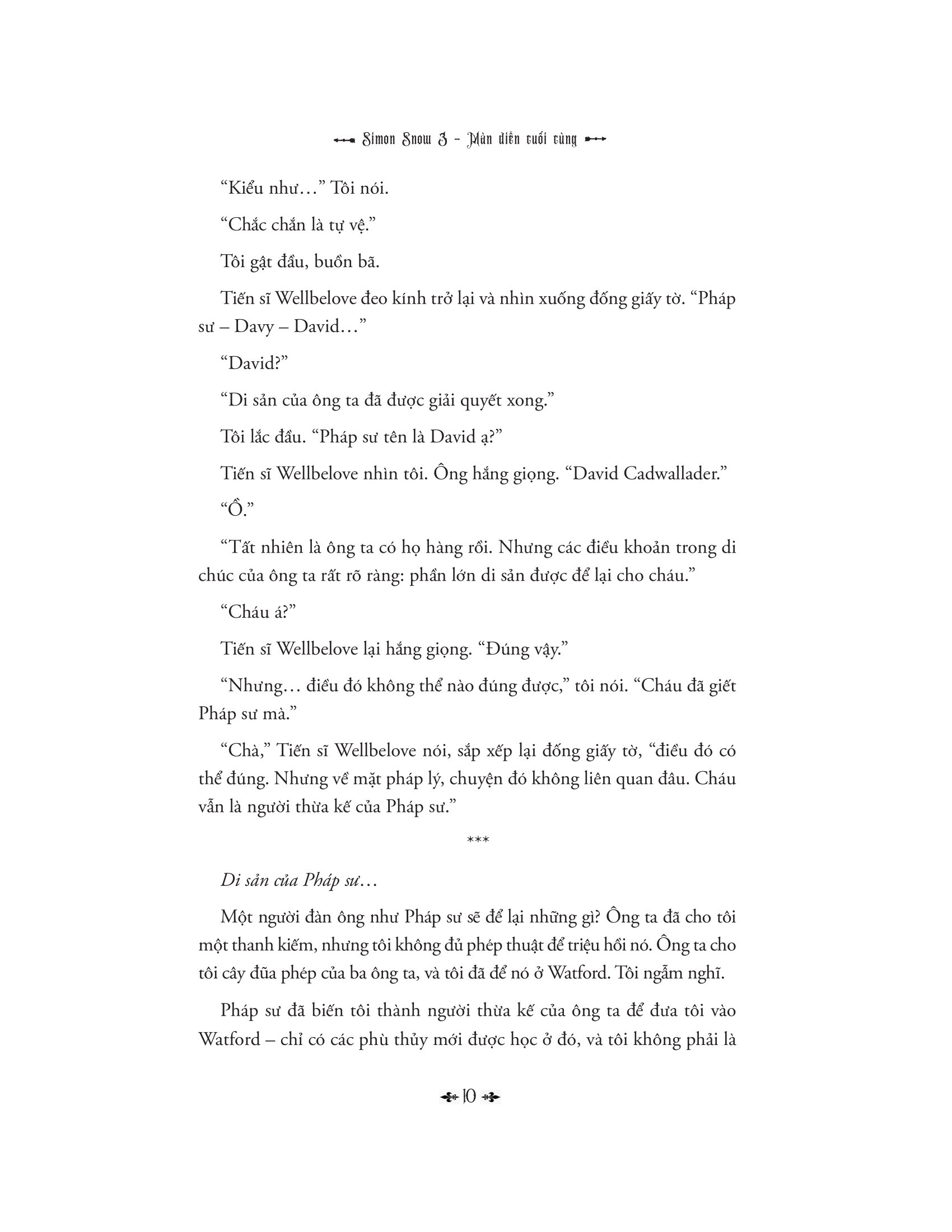 Bộ
						
										
										Simon Snow - Tập 3 - Màn Diễn Cuối Cùng - Ảnh 11