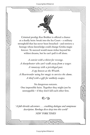 bộ six of crows book 1 - Ảnh 2