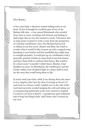 bộ six of crows book 1 - Ảnh 3