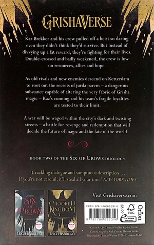 bộ six of crows book 2: crooked kingdom - Ảnh 6