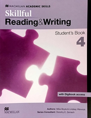 bộ skillful reading and writing student's book + digibook level 4 - Ảnh 2