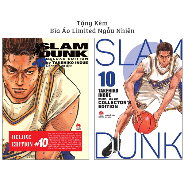 Bộ Slam Dunk - Deluxe Edition - Tập 10 - Tặng Kèm Obi + Bìa Áo Limited Ngẫu Nhiên