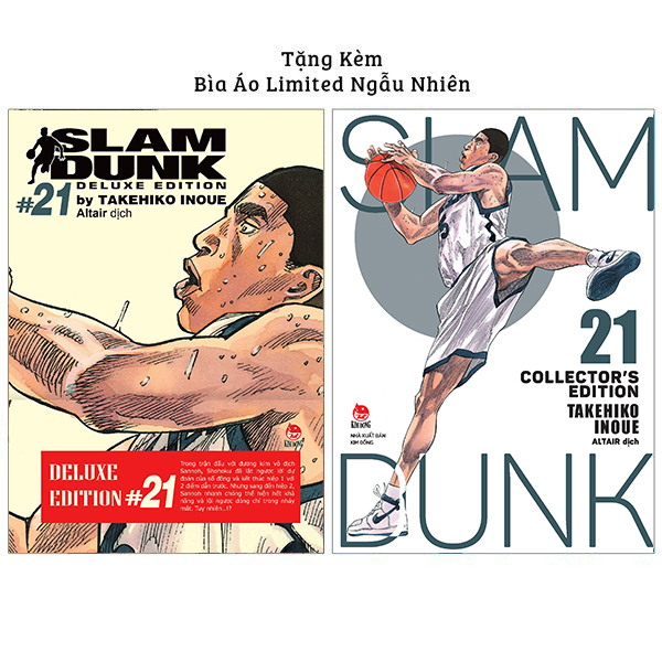 Bộ Slam Dunk - Deluxe Edition - Tập 21 - Tặng Kèm Obi + Bìa Áo Limited Ngẫu Nhiên