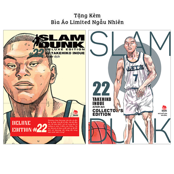 Bộ Slam Dunk - Deluxe Edition - Tập 22 - Tặng Kèm Obi + Bìa Áo Limited Ngẫu Nhiên