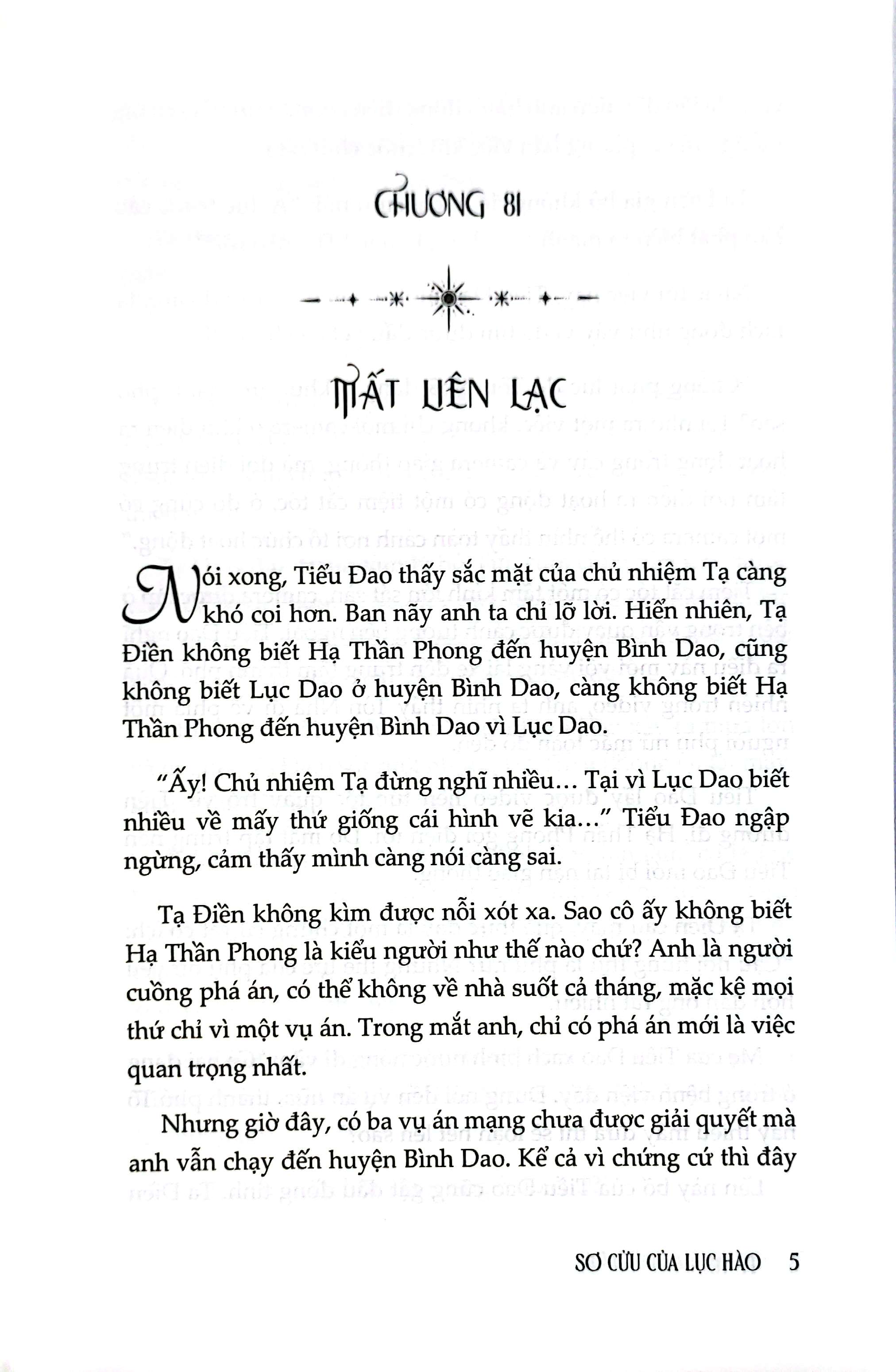 Bộ Sơ Cửu Của Lục Hào - Tập 2 - Ảnh 4