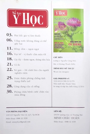 bộ sổ tay y học - những bài thuốc hay 66 - Ảnh 3