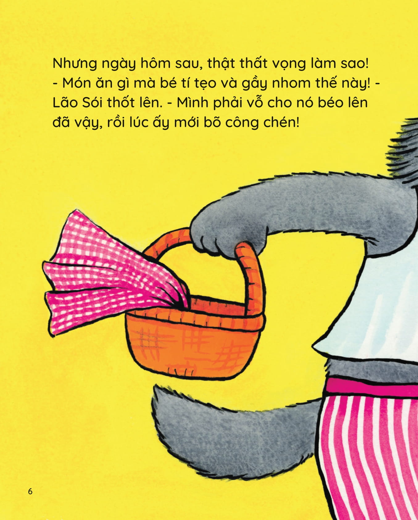 bố sói - con thỏ - ăn hay không ăn? - Ảnh 7