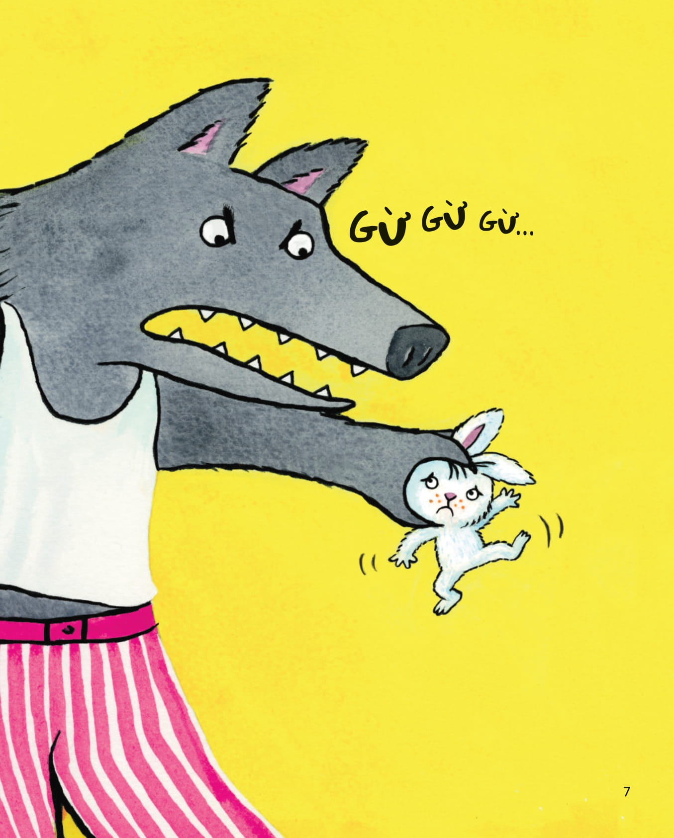 bố sói - con thỏ - ăn hay không ăn? - Ảnh 8