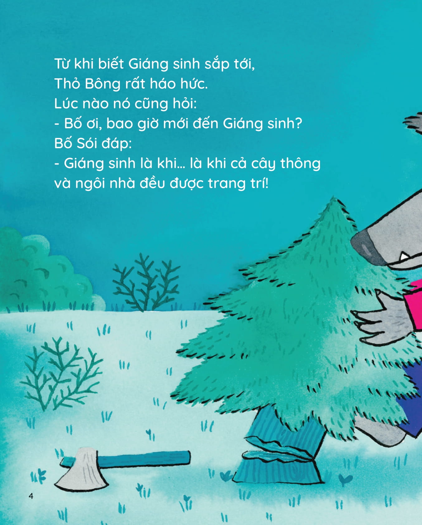 bố sói - con thỏ - bao giờ đến giáng sinh? - Ảnh 5