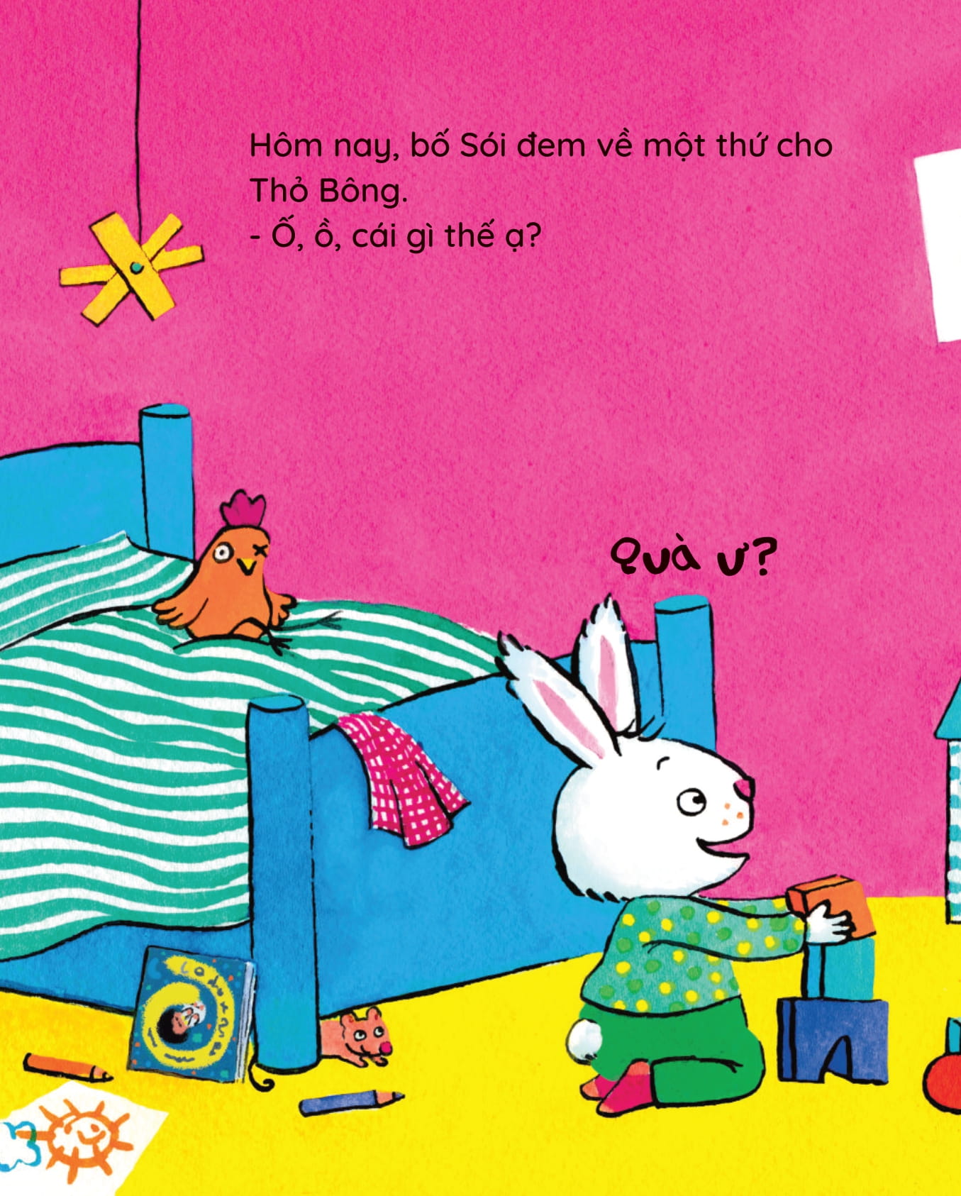 bố sói - con thỏ - bô để làm gì? - Ảnh 3