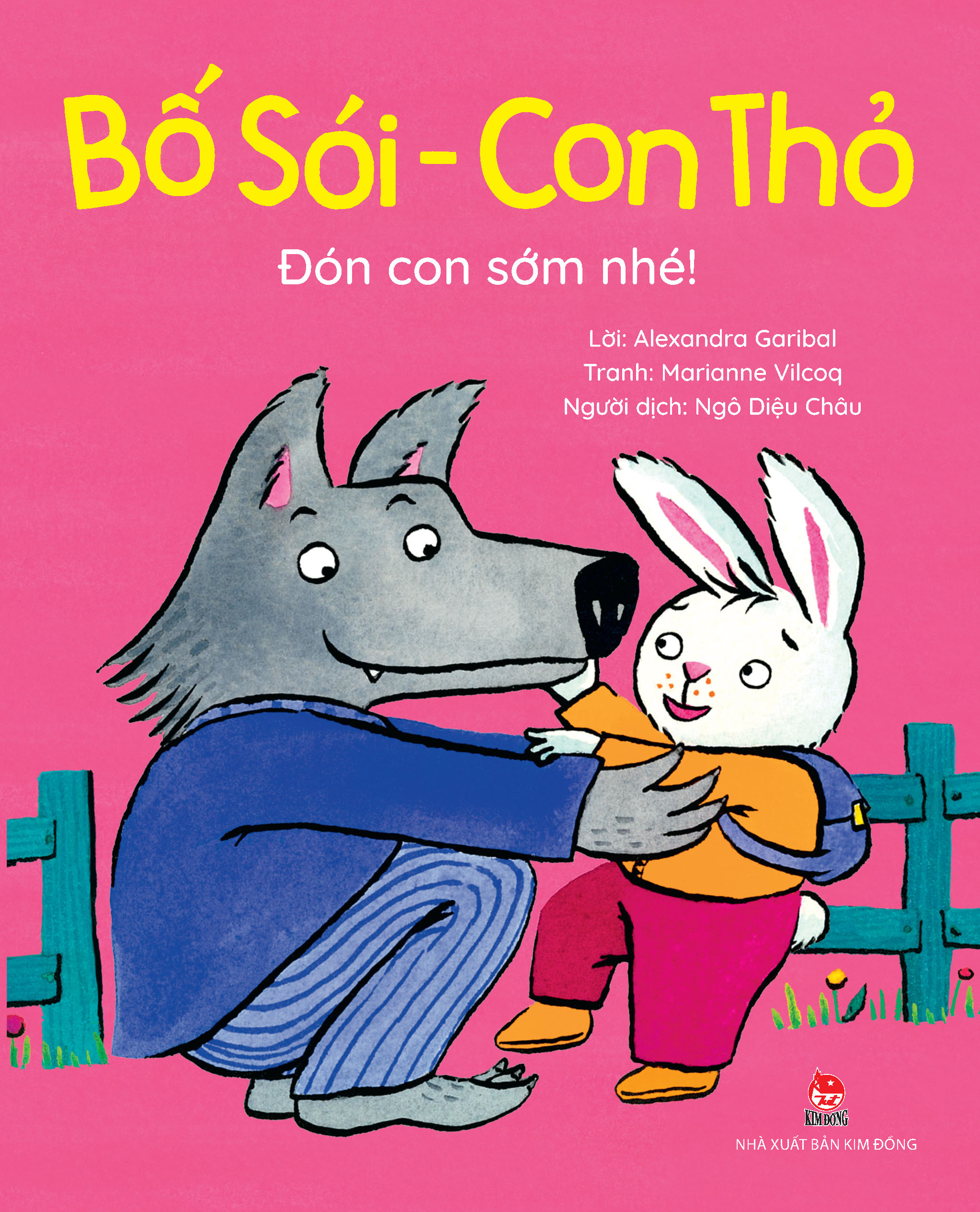 bố sói - con thỏ - đón con sớm nhé! - Ảnh 2